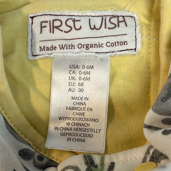 First Wish -  Sleep sack. TOG 2.4. Size 0-6 months - Picture 2 of 5